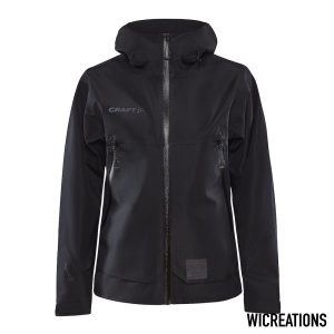 Explore Shell Jacket Dames Zwart