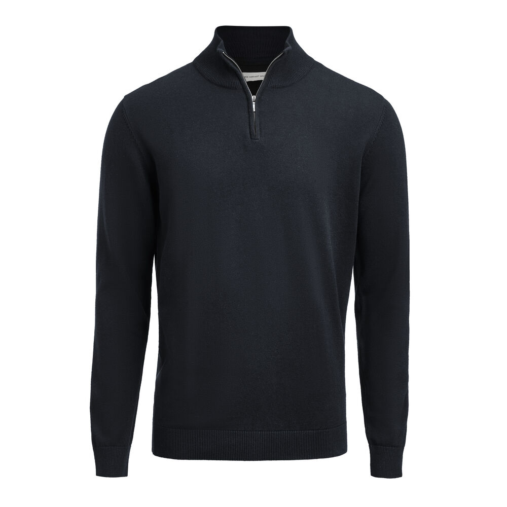 Ashland Halfzip Gebreid Navy