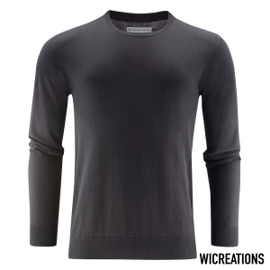 Ashland U-nek Gebreide Sweater Heren Zwart