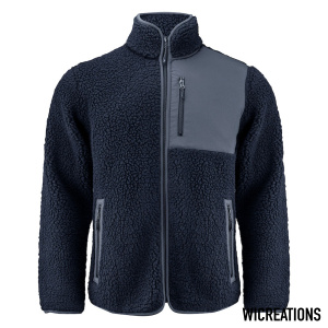Kingsley Fleece Jas Heren Navy
