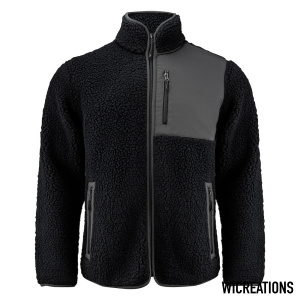 Kingsley Fleece Jas Heren Zwart