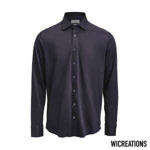 Indigo Bow 132 Hemd Slim Fit Heren Navy