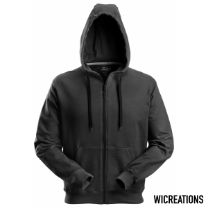 2801 Classic Zip Hoodie Zwart
